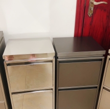 Tủ Cạnh Gương Inox 2 Màu